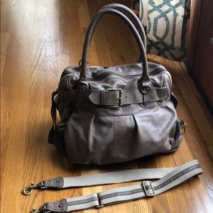 Dulce leather crossbody handbag